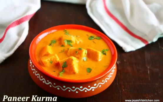Shahi Paneer Korma