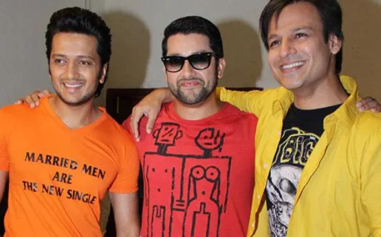 Vivek Oberoi, Ritesh Deshmukh and Aftab Shivdasani