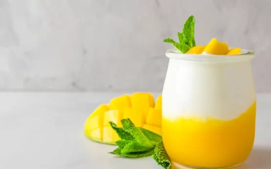 "Amrakhand - A sweet curd dessert"