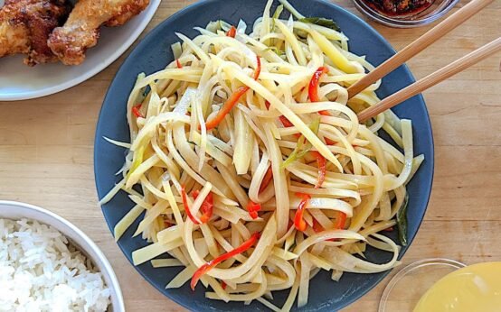 Shredded Potato Salad Recipe